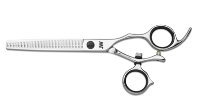 JW C2 TS27 Thinning Series TC2, C2, Thinner, 27, Teeth, Tooth, Swivel, Shear, Silver, Offset, Removable, Finger, Rest